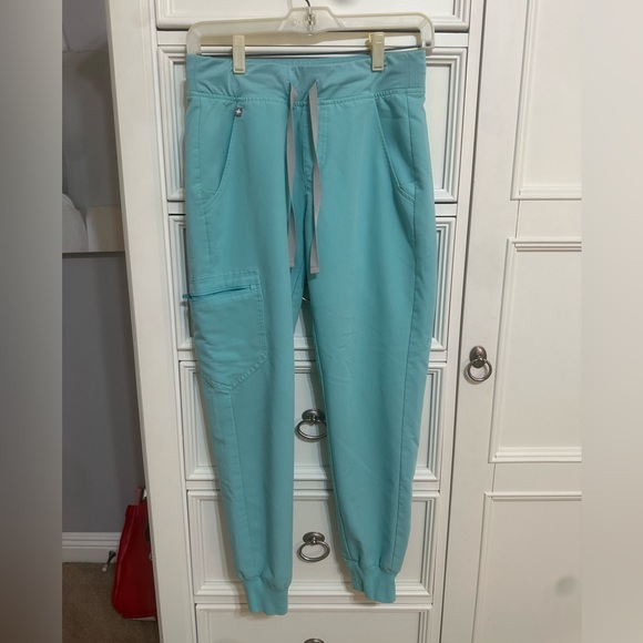 FIGS Fresh Aqua Zamora Joggers XSP - Picture 3 of 5
